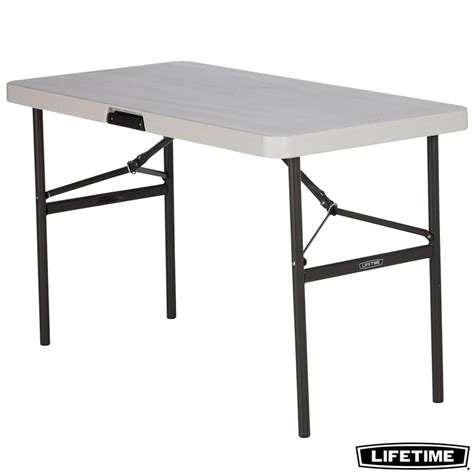 lifetime metal folding tables 96 box of 4|lifetime table costco.